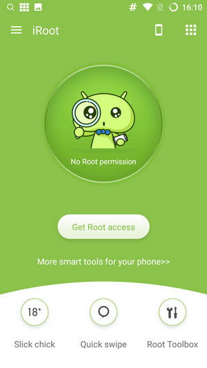 Rooter l'appareil Android avec iRoot APK