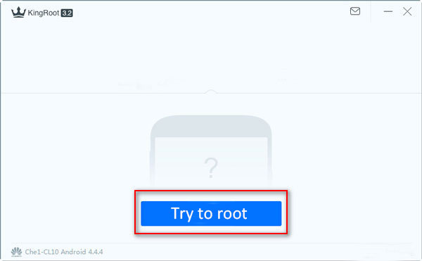 Rooter l'appareil Android avec KingRoot sur l'ordinateur