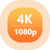 Convertir des vidéos HD 4K et 1080p