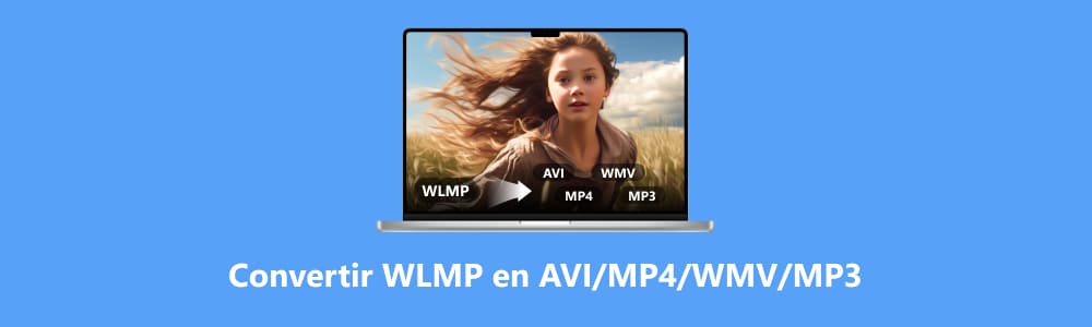 Convertir WLMP en AVI/MP4/WMV/MP3