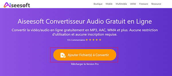 Aiseesoft Convertisseur Audio Gratuit