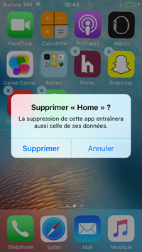 Supprimer App