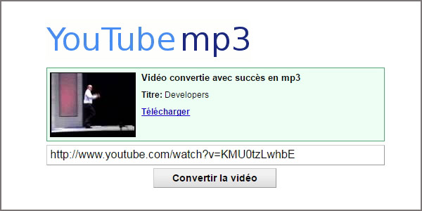 YouTube mp3