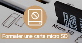 Formater la carte SD