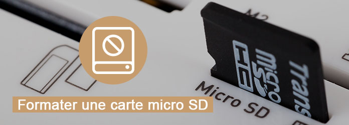 Formater une carte micro SD