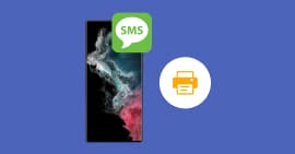 Imprimer des SMS sur le téléphone Android