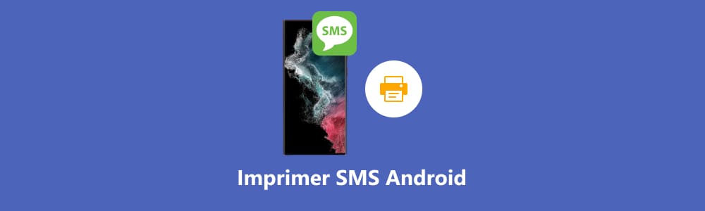 Imprimer des SMS sur le téléphone Android