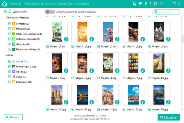 Récupérer des photos supprimées sur Wiko