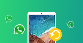 Récupérer des messages WhatsApp pour tablette Android