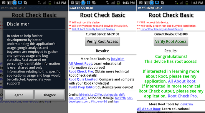 Root Check Android