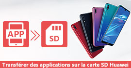 Transférer des applications Huawei sur la carte SD