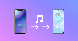 Transférer de la musique iPhone vers Huawei