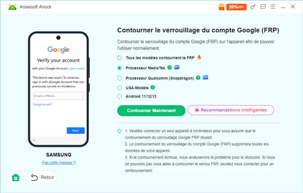 Choisissez processeur MediaTek