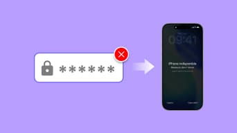 Déverrouiller un iPhone bloqué après un mauvais code