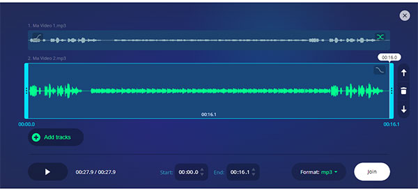 Audio joiner