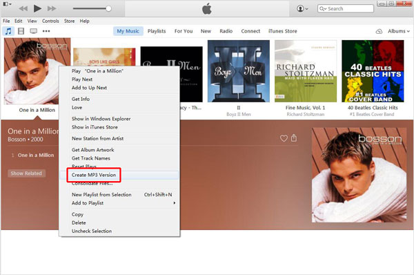 Convertir CDA en MP3 sur iTunes