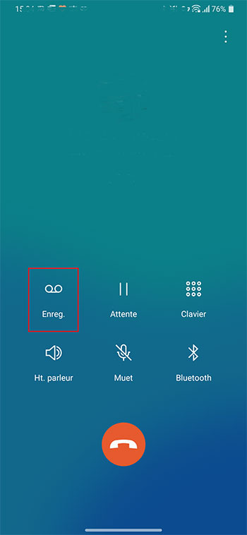 Enregistrer un appel avec un smartphone Android
