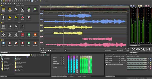Faire du montage audio avec SOUND FORGE Audio Studio