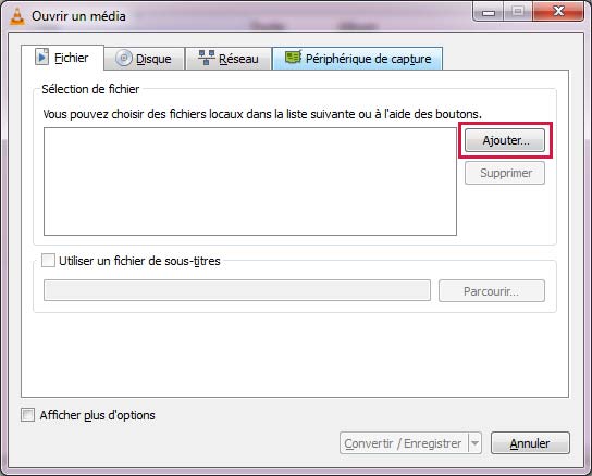 VCL - Fenêtre d'ajout