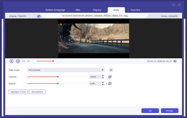 Ajouter une piste audio