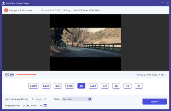 Contrôleur Vitesse Vidéo
