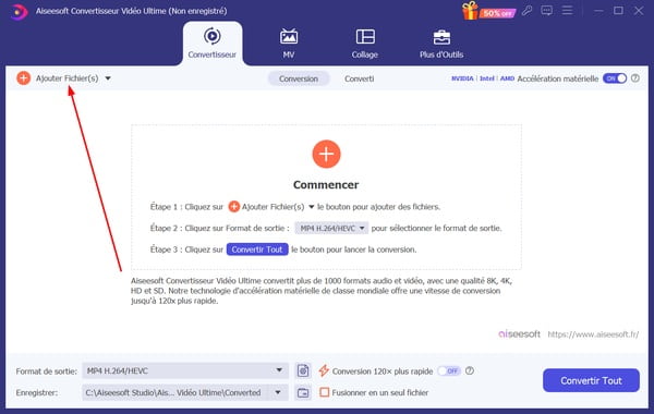 importer une vidéo