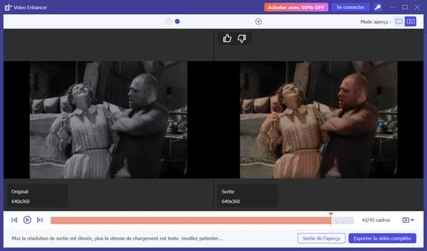 Prévisualiser le résultat de la colorisation