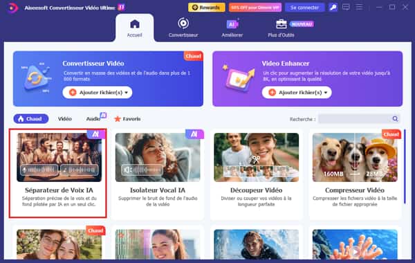 Séparateur de Voix AI