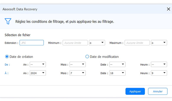 Localiser rapidement les fichiers