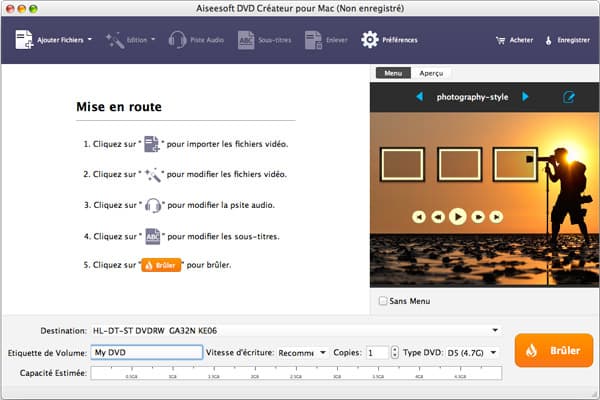 DVD Créateur pour Mac