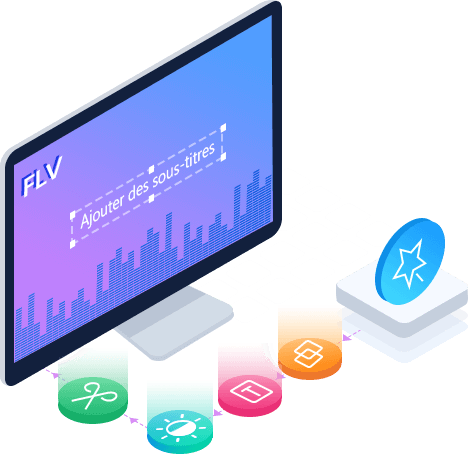 Éditer et modifier l'effet vidéo FLV