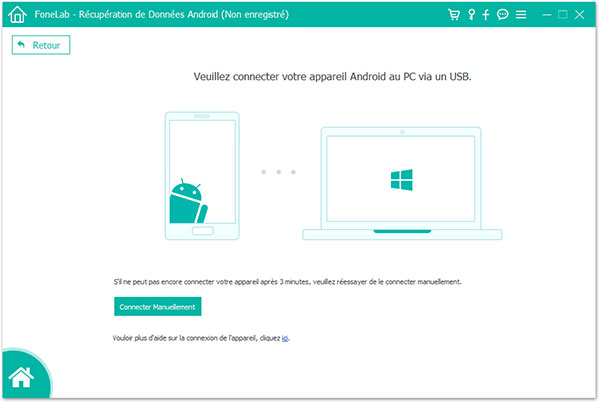 Lancer FoneLab pour Android