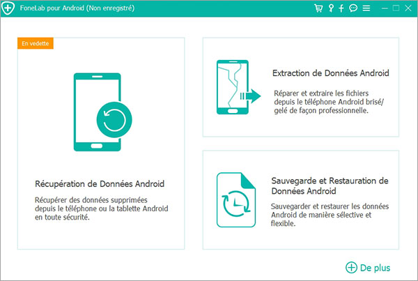 Lancer FoneLab pour Android