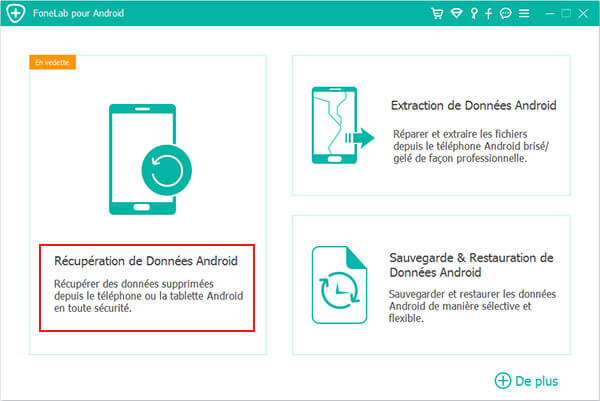 Récupérer de données Android