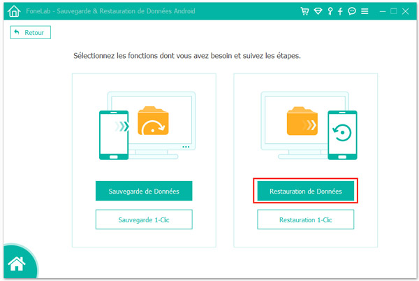 Restaurer les notes