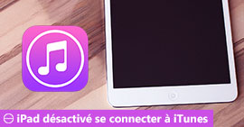 iPad est désactivé - Se connecter à iTunes