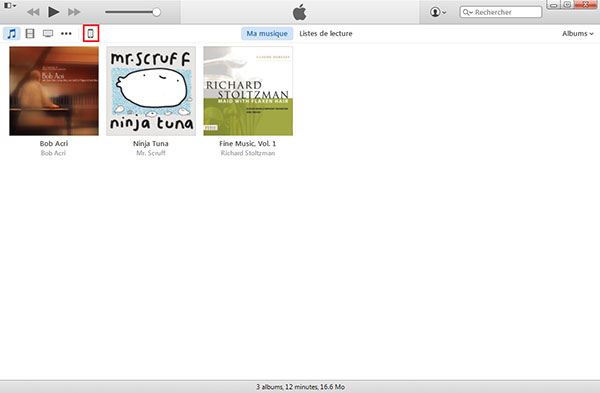 Mettre de la musique iPod avec iTunes