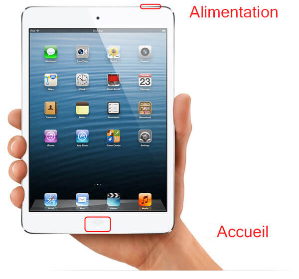 Redémarrer iPad