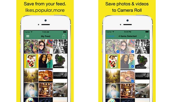 Télécharger des Photos Instagram depuis Instaboard pour Instagram