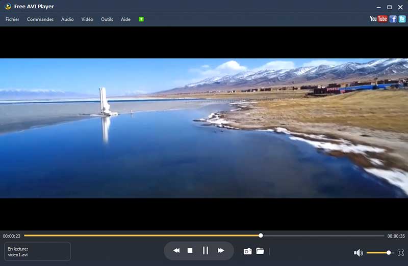Lire le ficheir vidéo AVI