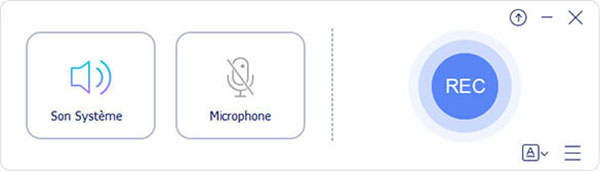 Interface d'Aiseesoft Enregistreur Audio Gratuit