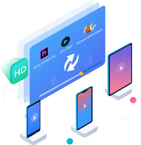 Convertir des vidéo HD pour logiciels de lecteur et édition