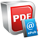 Icône PDF ePub Convertisseur