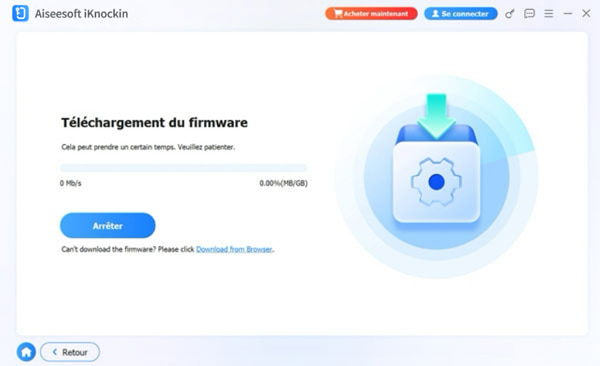 Télécharger le firmware