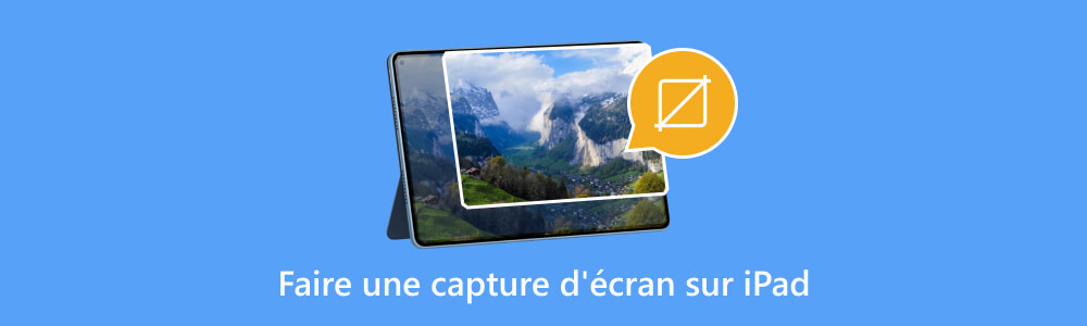 Capture d'écran sur iPad