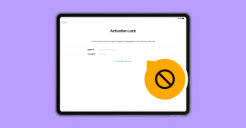 Désactiver le verrouillage d'activation iPad