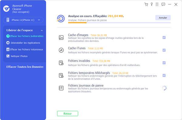 Analyser iPhone