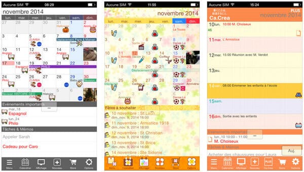 Les 5 meilleures applications agenda pour iOS et Android