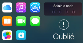 Mot de passe iPhone est oublié