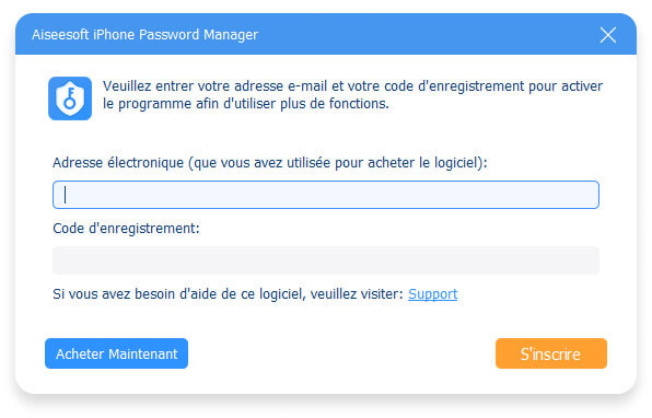 Activer iPhone Password Manager